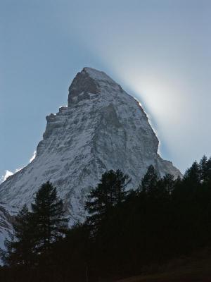 Sunset on Matterhorn 1