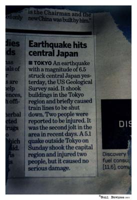 21 October  Earthquake