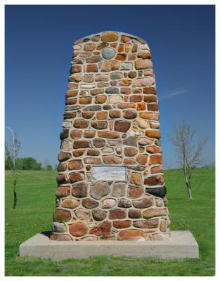The Peace Hills Cairn