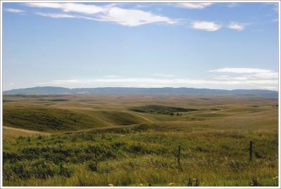 Distance View of Cypress Hills