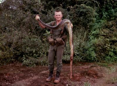 Snake found on K-9 post 1966