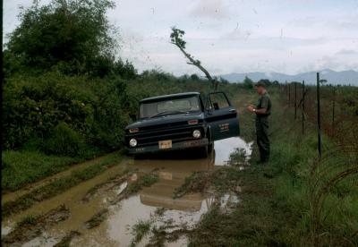 SSgt D. Ray Grass K-9 Training NCO Phu Cat AB winter 66-67