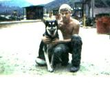 Ricky Rogers & Scout Dog Kelly.  Kelly was KIA in Jan 1971