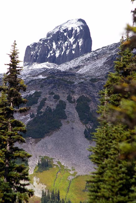 Black Tusk after ascent