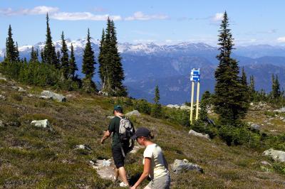 Hiking on Whistler