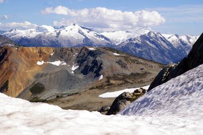 Looking towards Singing Pass