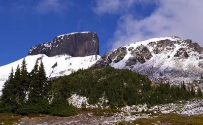 Black Tusk on left