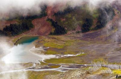 Lots of small lakes around