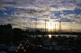 Harbour sunset