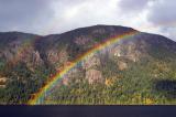 Cameron Lake rainbow