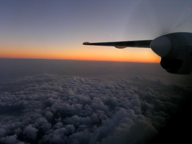 Sunset over the Northsea