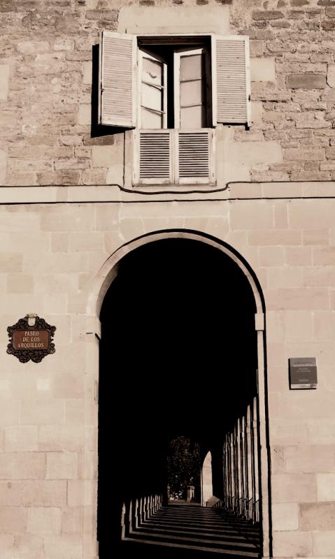 light portal in Vitoria