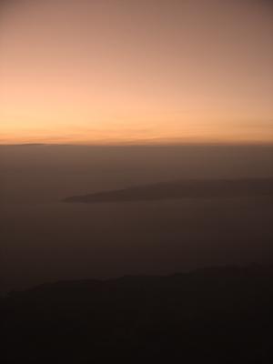 sunset. over Greece