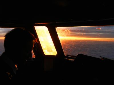 Sunrise cockpit