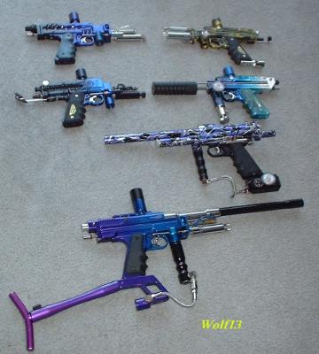 Bad Boyz Toyz/ Shocktech Guns (5 guns) (Westwood,  Noblett, Hookups, SFL)