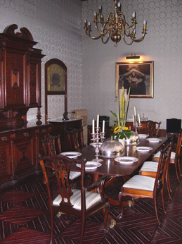 The dining room at our hotel, the Palacio Ca Sa Galesa