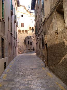 A street in the Old Quarter of Palma