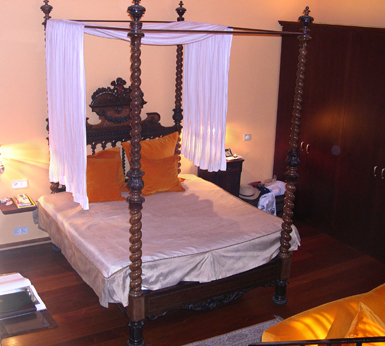 Our room at the Palacio Ca Sa Galesa in the Old Quarter of Palma.