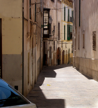 A street in the Old Quarter of Palma