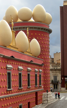 Torre Galatea - named after Dal's wife and muse Gala. It is an annex of the Salvador Dal Theater/Museum.