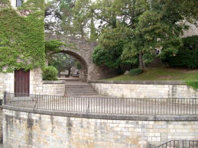 Gardens near the cathedral in the Old Quarter