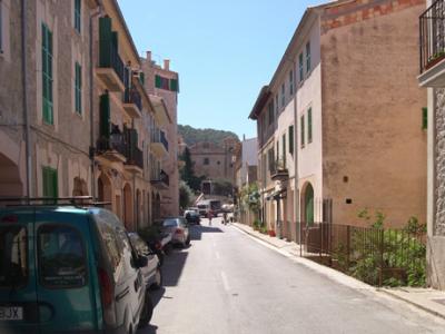 A street in Banyalbufar on the north coast of Mallorca.