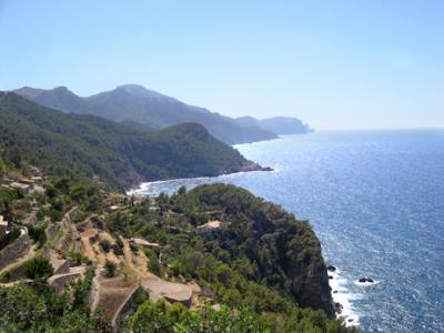 The north coast of Mallorca between Banyalbufar and Estellencs