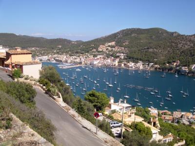 Port d'Andratx on the west coast of Mallorca. Resort - lots of upscale homes here. Popular with Germans.