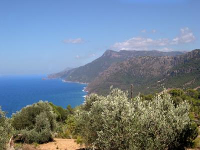 Photos of the north and wests coasts, and towns near the coasts on the island of Mallorca