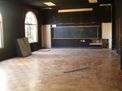 Camino 102 before it was turned into a new classroom