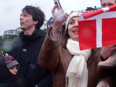 Queen of Faroe Islands, Greenland and Danmark