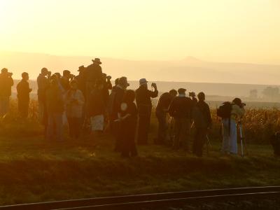 Ready for the sun and the train.