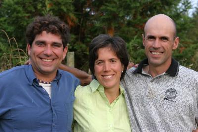 Dave, Deborah and Mike Curran