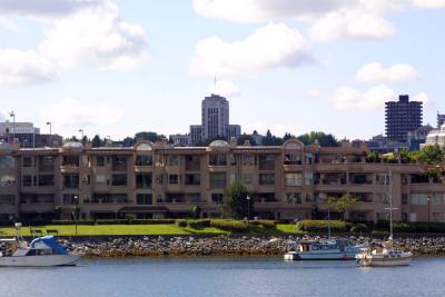 False Creek - City Hall in Background