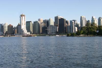 West End from Stanley Park