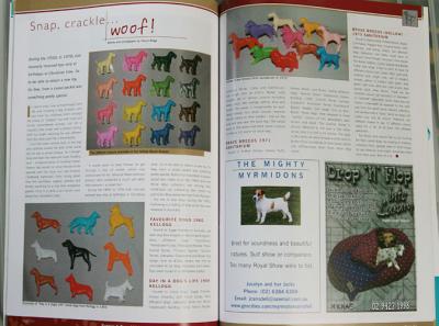 Article and images for Puppies and Dogs Annual