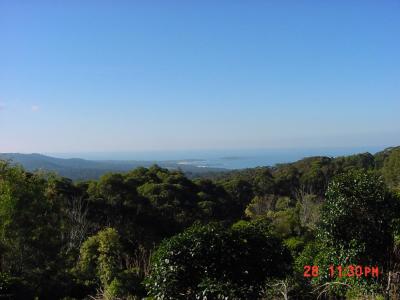 Pacific Ocean from the top of Durras Mountain