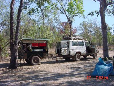 straight 6 diesel, 4WD, dual fuel tanks, winch, snorkel, you name it man.  Go ANYWHERE