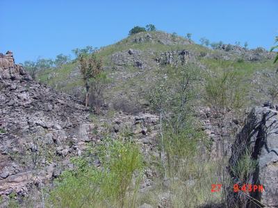 Hills near Maguk falls. Reminds me of Chihuahuan desert