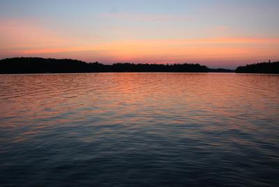 Sunrise on Lake Rosseau