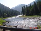 Heading up Lolo Pass