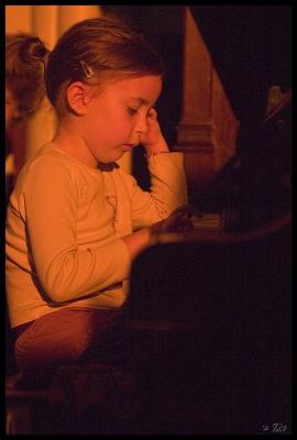 Les enfants au piano