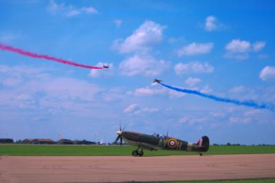 spitfire and red arrows 2