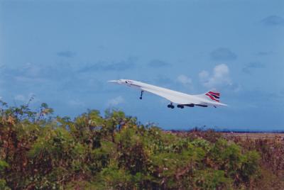 concorde in barbados