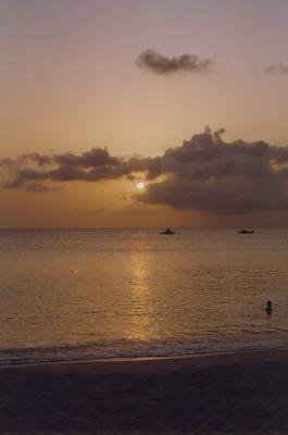 west coast sunset