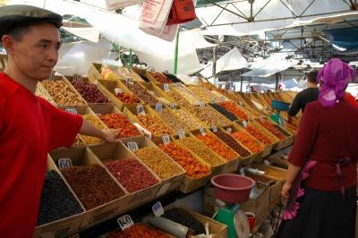 dried fruits (at bishkek's market)