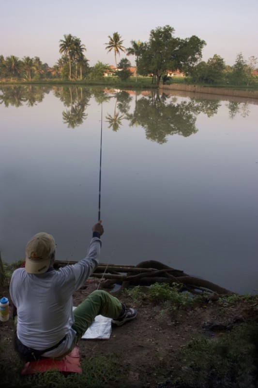 Fishing the reflection