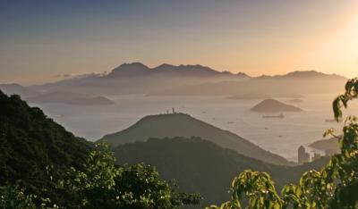 Lantau island sunset (Lugard road).jpg