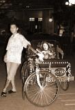 Ecentric Rickshaw and Drivers