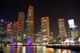 Another angle of Boat Quay buildings